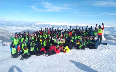 Obóz młodzieżowy, CHOPOK 2025. Obóz narciarski (11-19 lat). Zakwaterowawnie pensjonat Horec.