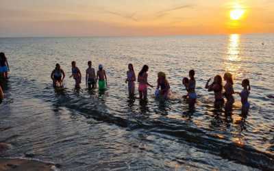 Obóz młodzieżowy, Dąbki - obóz sportów wodnych - z wiatrem i wodą OW Duet, 10 dni 11-16 lat